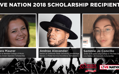 Live Nation Awards Scholarships to Students Pursuing Music Careers