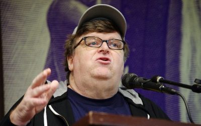 Trump, Michael Moore Debate Over Broadway Show