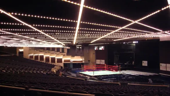 Inside the Theatre at Madison Square Garden in New York