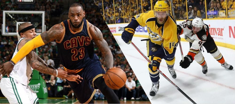 NBA, NHL Conference Finals Heating Up