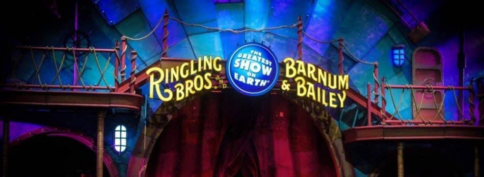 Ringling bros. and barnum & Bailey Circus tent