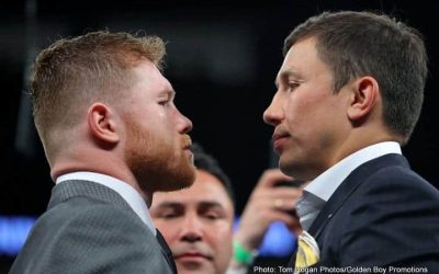 Canelo Alvarez-Gennady Golovkin Rematch Cancelled Following Doping Violation