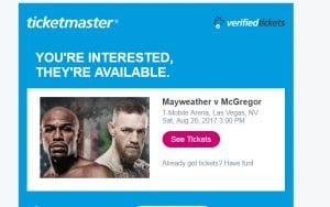 Mayweather McGregor