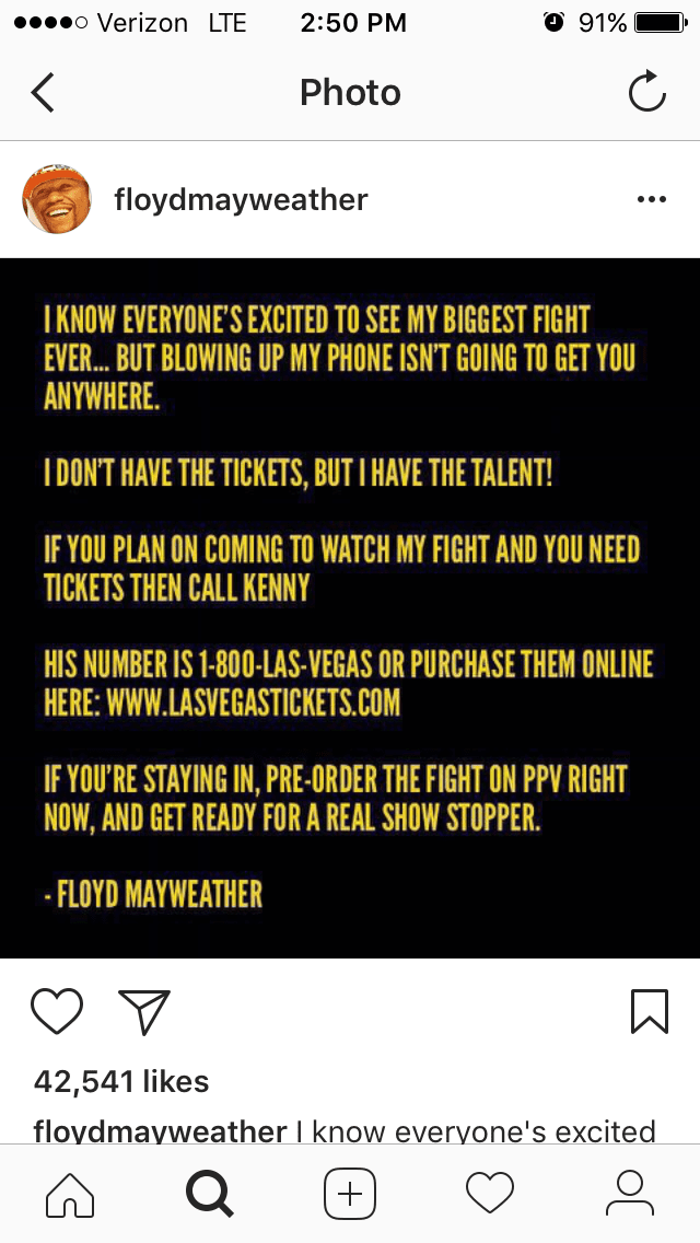 Floyd Mayweather