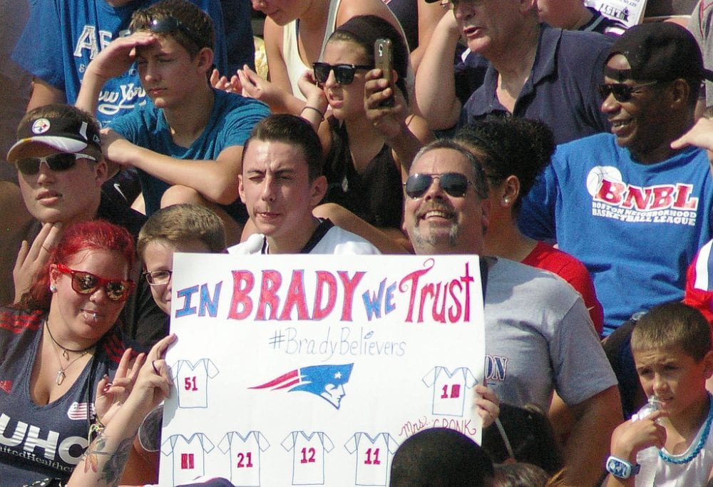 Tom Brady sign