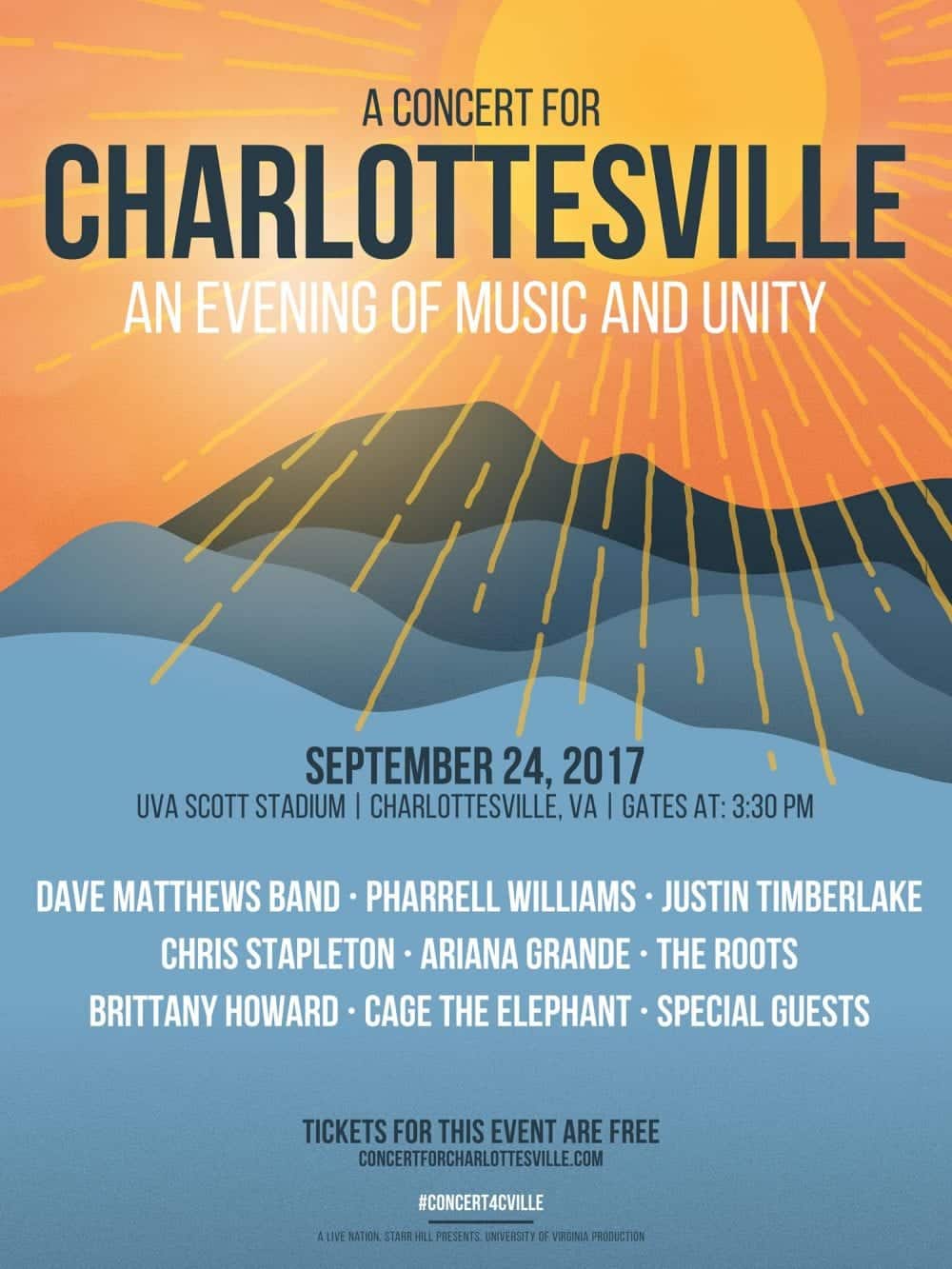 Concert for Charlottesville