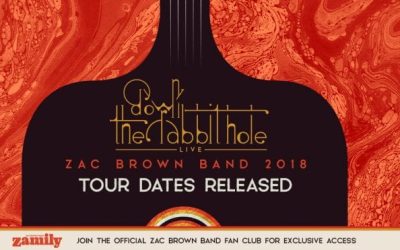 Zac Brown Band Announce Dates for Down the Rabbit Hole Tour