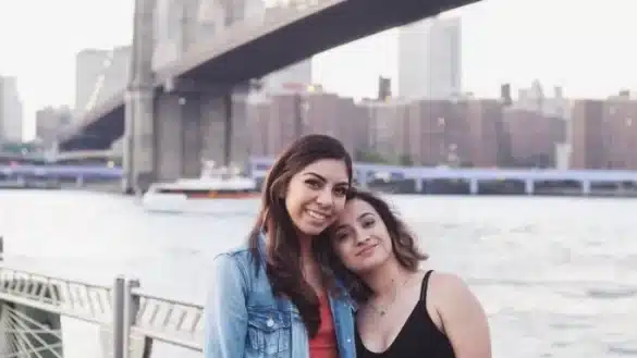 Brandy Escamilla and Josilyn Ruiz, pictured together in New York, were fatally shot at the Beyond Wonderland festival in Washington in 2023
