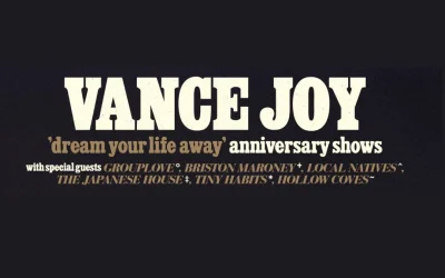 Vance Joy Announces North American Anniversary Tour