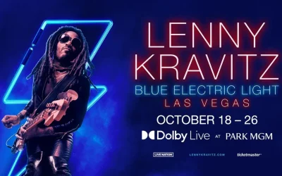 Lenny Kravitz Announces Fall Residency at Park MGM in Las Vegas