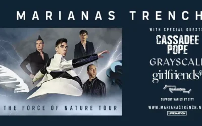 Marianas Trench Announces North American Tour