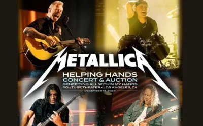 Metallica Announces Helping Hands Benefit Concert