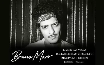Bruno Mars Extends Residency at Dolby Live at Park MGM in Las Vegas