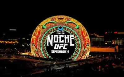 Las Vegas Sphere Hosts UFC’s Highest-Grossing Event, Tops $20 Million in Revenue