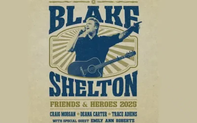 Blake Shelton Unveils ‘Friends & Heroes’ Tour