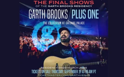 Garth Brooks Announces Final 2025 Residency Dates at Caesars Palace