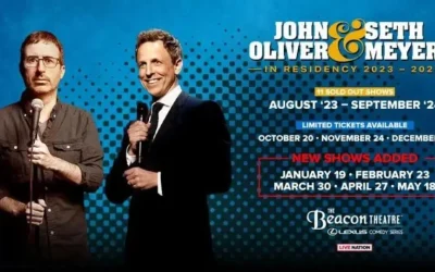 John Oliver and Seth Meyers Add Five Shows to Beacon Theatre Residency