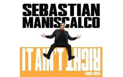 Sebastian Maniscalco Expands ‘It Ain’t Right’ Tour into 2025