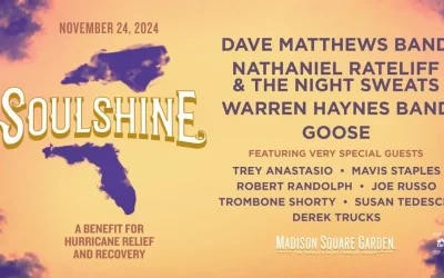 Dave Matthews Band, Nathaniel Rateliff, Goose to Headline SOULSHINE Benefit Concert