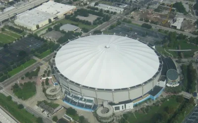Hurricane Milton Rips Off Roof of Rays’ Tropicana Field Stadium