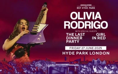 Olivia Rodrigo to Headline 2025 BST Hyde Park in Biggest UK Show Yet