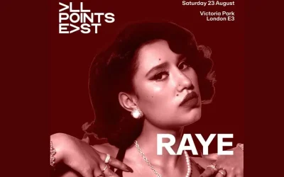 RAYE Set to Headline London’s All Points East Festival in 2025