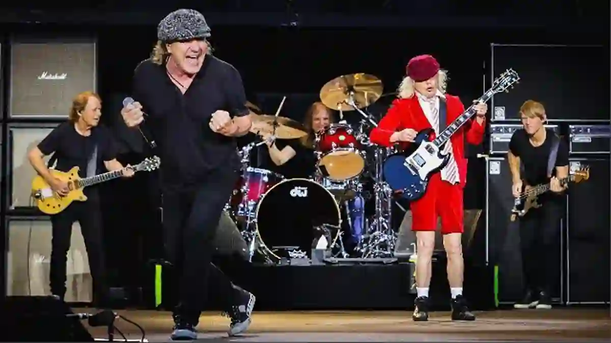 AC/DC will return to stadiums in North America with their Power Up tour in 2025. (Photo via AC/DC website)