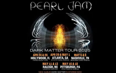Pearl Jam Announces Extension of Dark Matter Tour