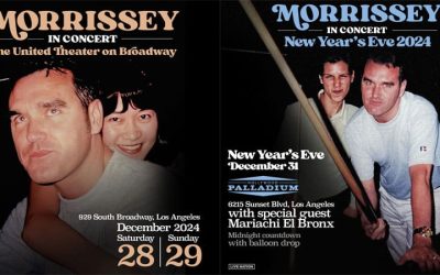 Morrissey Announces New Year’s Eve Concerts in Los Angeles