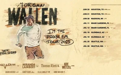 Morgan Wallen Announces 2025 ‘I’m The Problem’ Tour Dates