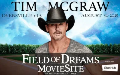 Tim McGraw to Perform at the Field of Dreams Movie Site