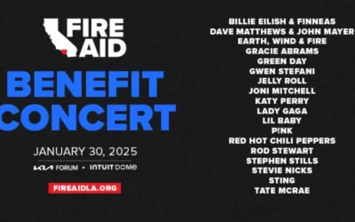 Billie Eilish, Green Day, Jelly Roll, Stevie Nicks to Headline FireAid Benefit Concerts