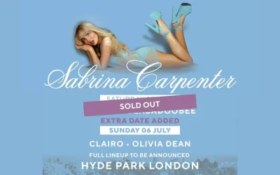 Sabrina Carpenter to Headline Back-to-Back Nights at London’s BST Hyde Park