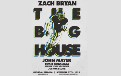 Zach Bryan to Play First-Ever Concert at Michigan Stadium