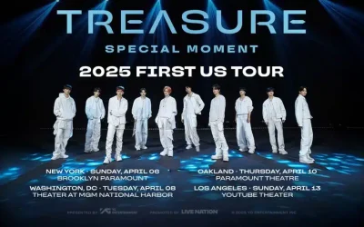 K-Pop’s TREASURE Reveals First-Ever US Tour