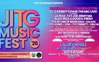 2025 Jazz in the Gardens: Ms. Lauryn Hill, Toni Braxton, Doechii, New Edition
