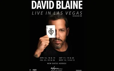 David Blaine Extends Encore Theater Run in Las Vegas