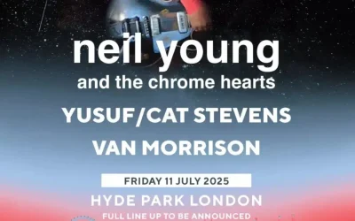 Neil Young to Headline BST Hyde Park with Chrome Hearts