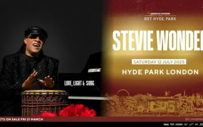 Stevie Wonder to Headline BST Hyde Park
