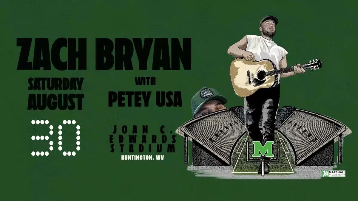 Zach Bryan Adds Huntington Stadium Show to 2025 Tour Lineup