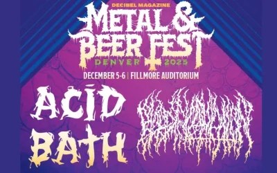 Acid Bath, Blood Incantation to Headline 2025 Decibel Metal & Beer Fest Denver