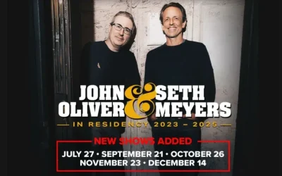 John Oliver, Seth Meyers Add New Dates to Beacon Theatre Residency