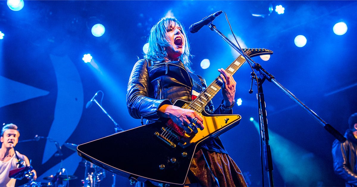 Halestorm rocks Treasure Island Amphitheater