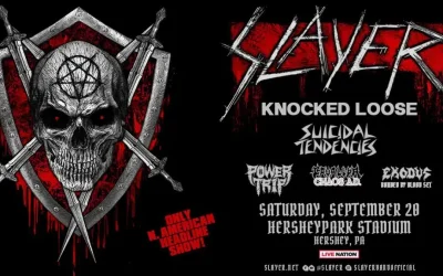 Slayer to Play Only North American Headlining Gig with Knocked Loose, Suicidal Tendencies