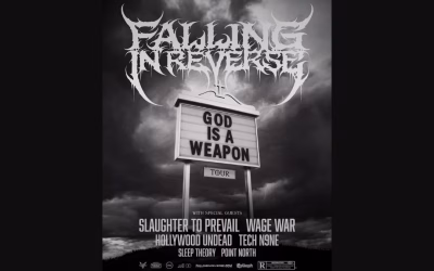 Falling in Reverse Unveil ‘God is a Weapon’ North American Tour 