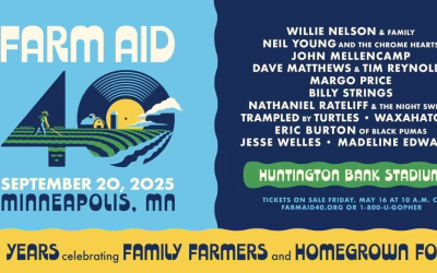 Willie Nelson, Neil Young, John Mellencamp to Headline 40th Annual Farm Aid in Minneapolis