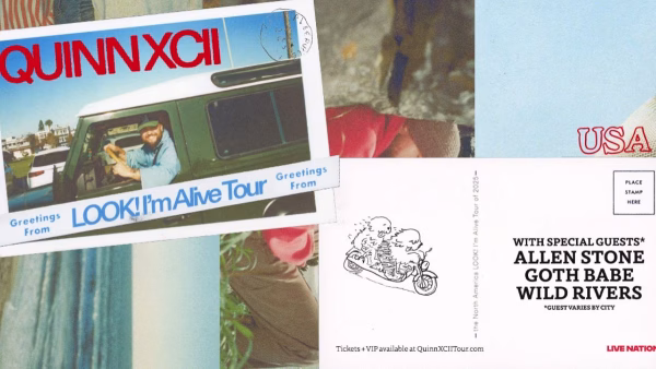 Quinn XCII Unveils ‘LOOK! I’m Alive’ Tour