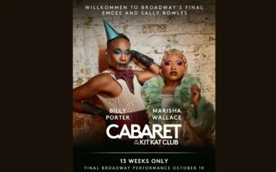 Billy Porter and Marisha Wallace to Lead Final Weeks of ‘Cabaret’ on Broadway
