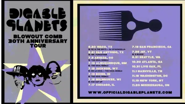 Digable Planets Plot ‘Blowout Comb’ 30th Anniversary Tour