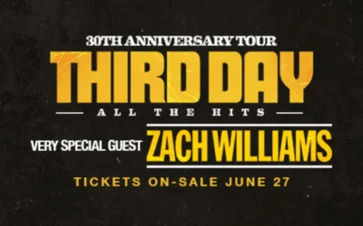 Third Day & Zach Williams tickets on sale in Chicago at Credit Union 1 Arena